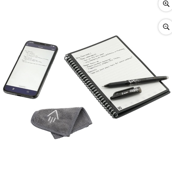 Brand new in packaging Rocketbook Note Smart Reusable Spiral Notebook 5X7 - Picture 3 of 11